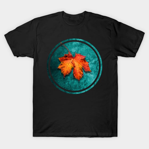 Autumn Leaf Power T-Shirt by PallKris